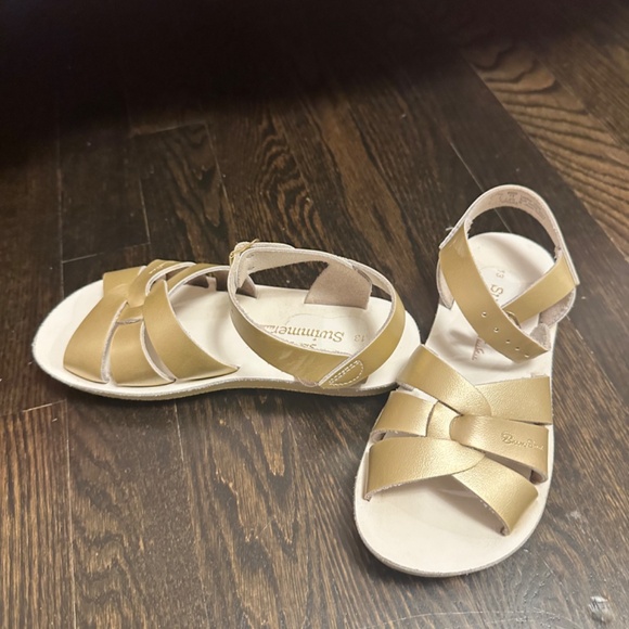 Salt Water San Surfer sandals gold metallic - Picture 4 of 4